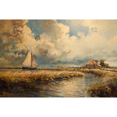 Peinture Paysage du 18ème Siècle